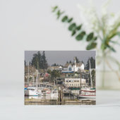 アメリカ、ワ、キッサップ半島。名勝町。 ポストカード (スタンド正面)