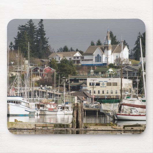 アメリカ、ワ、キッサップ半島。名勝町。 マウスパッド (正面)