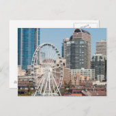 アメリカ、ワ、シアトル。アルゴシーハーバークルーズボート ポストカード (正面/裏面)