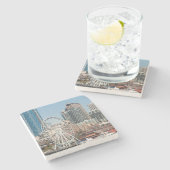 アメリカ、ワ、シアトル。アルゴジーハーバークルーズボート ストーンコースター (横)