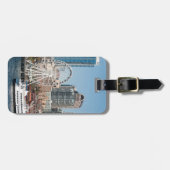 アメリカ、ワ、シアトル。アルゴジーハーバークルーズボート ラゲッジタグ (正面横)