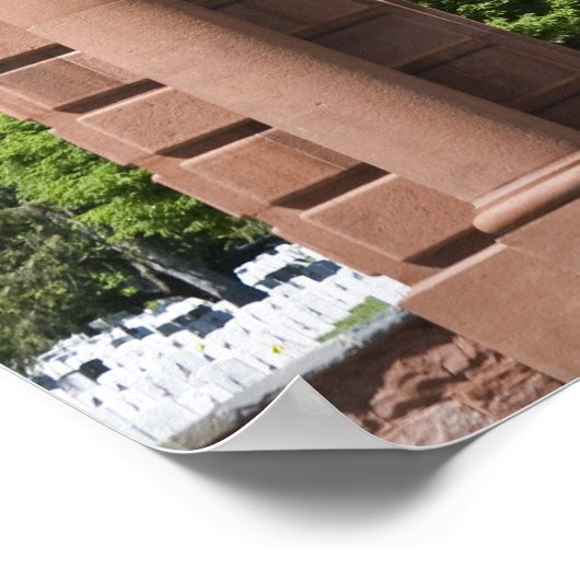 アメリカ、ヴァ、アーリントン。マクレランゲートアットアーリントン ポスター (角)