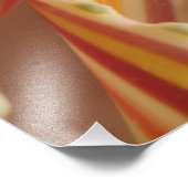 アメリカ。乾燥した虹のパスタ麺のクローズアップ。 フォトプリント            (角)