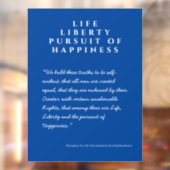 アメリカ:人生と自由と幸福の追求ウィンドウC ウィンドウサイン (シート2)