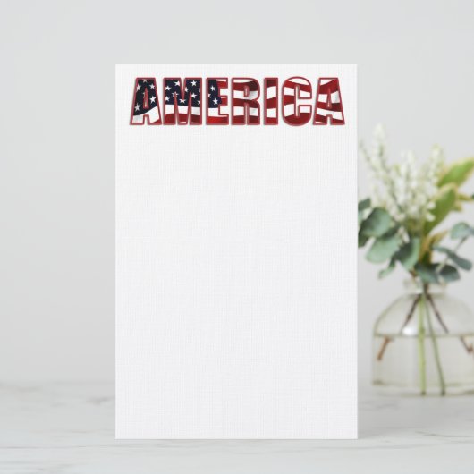 アメリカ 便箋 (スタンド正面)
