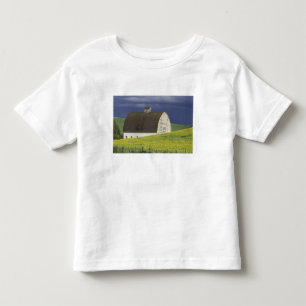 アメリカ、北米、愛ダホ州、ジェネシー南部、キャノーラ畑 トドラーTシャツ