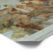 アメリカ、四大陸の一つ ポスター (角)