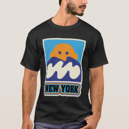 アメリカ - 州 - ニューヨーク Tシャツ
