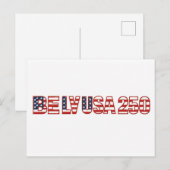 アメリカ 愛 国 プライド 優越 ポストカード (正面/裏面)