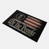 アメリカ 我々は人々 1776 ドアマット (アングル)