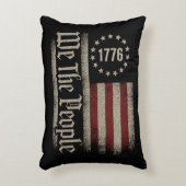 アメリカ 我々人民 1776 アクセントクッション (正面(垂直))