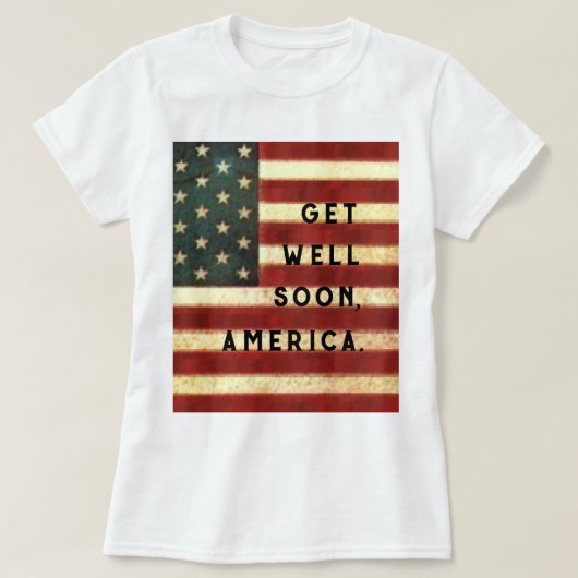 アメリカ 抵抗 抗議 デモクラシー を守れ 2026 Tシャツ (デザイン正面)