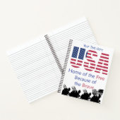 アメリカ – 無料の家は勇者 ノートブック (内部)