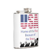 アメリカ – 無料の家は勇者 フラスク (右)