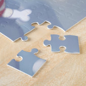 アメリカ（犬）スタッフォードウィンターワンダーランドクリスマス ジグソーパズル (側面)