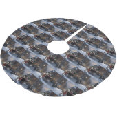 アメリカ(犬)スタッフォードクリスマスフェスティバルシーズン ブラッシュドポリエステルツリースカート (アングル)