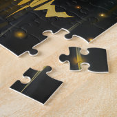 アメリカ(犬)スタッフォードクリスマスフェスティバル航海 ジグソーパズル (側面)