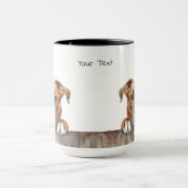 アメリカ（犬）スタッフォードテリアドッグマグ マグカップ (中央)