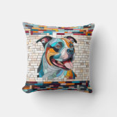 アメリカ(犬)スタッフォードテリア – アンスタッフ クッション (正面)