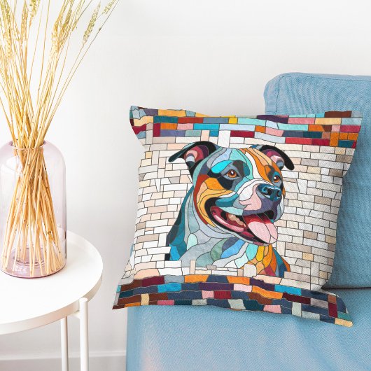 アメリカ(犬)スタッフォードテリア – アンスタッフ クッション