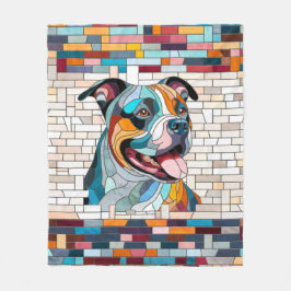 アメリカ（犬）スタッフォードテリア – アンスタッフ フリースブランケット