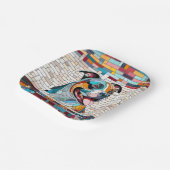 アメリカ（犬）スタッフォードテリア – アンスタッフ ペーパープレート (傾斜あり)