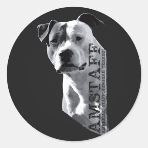 アメリカ(犬)スタッフォードテリア – アンスタッフ ラウンドシール