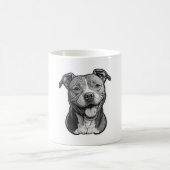 アメリカ(犬)スタッフォードテリア コーヒーマグカップ (中央)