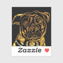 アメリカ（犬）スタッフォードテリア シール