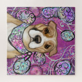 アメリカ（犬）スタッフォードテリア ジグソーパズル (横)