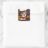 アメリカ（犬）スタッフォードテリア スクエアシール (バッグ)