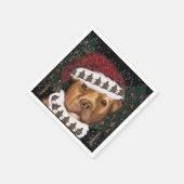 アメリカ（犬）スタッフォードテリア スタンダードカクテルナプキン (角)