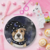 アメリカ（犬）スタッフォードテリア ペーパープレート (パーティー)