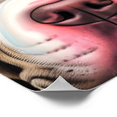 アメリカ（犬）スタッフォードテリア ポスター (角)