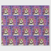 アメリカ（犬）スタッフォードテリア ラッピングペーパー (フラット)