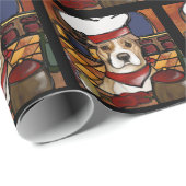 アメリカ（犬）スタッフォードテリア ラッピングペーパー (ロールコーナー)