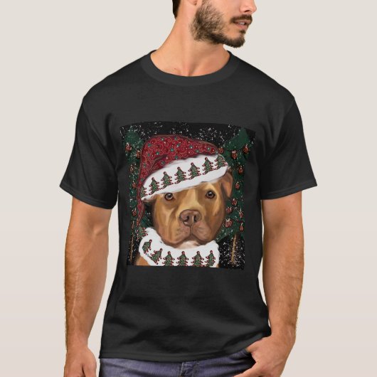アメリカ(犬)スタッフォードテリア Tシャツ (正面)