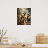 アメリカ(犬)スタッフォードドッグアートプリントポスター ポスター (キッチン)