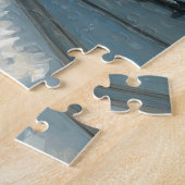 アメリカ(犬)スタッフォードドッグクリスマス ジグソーパズル (側面)