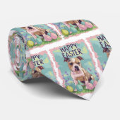アメリカ（犬）スタッフォードハッピーイースター ネクタイ (ロール)