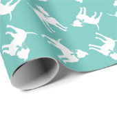 アメリカ（犬）スタッフォードピットブルドッグパピー ラッピングペーパー (ロールコーナー)