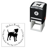 アメリカ(犬)スタッフォードピットブル セルフインキングスタンプ (インサイチュ)