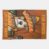 アメリカ（犬）スタッフォード キッチンタオル (横)