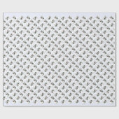 アメリカ(犬)スタッフォード・テリアの歴史 ラッピングペーパー (フラット)