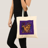 アメリカ（犬）スタッフォード トートバッグ (正面(商品))
