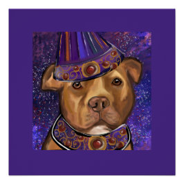 アメリカ（犬）スタッフォード ポスター