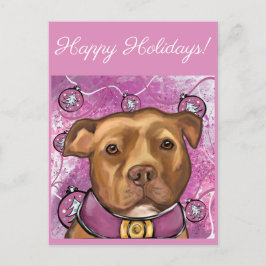 アメリカ（犬）スタッフォード ポストカード