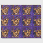 アメリカ（犬）スタッフォード ラッピングペーパー (フラット)