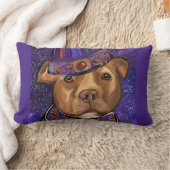 アメリカ（犬）スタッフォード ランバークッション (ブランケット)