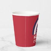 アメリカ 独立記念日 アメリカン レインボー 4th ジュライ 紙コップ (右)